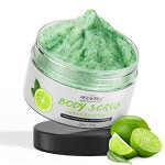 Lemon Body Scrub Natural Organic Dead Sea Salt Anti Aging