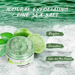 Lemon Body Scrub Natural Organic Dead Sea Salt Anti Aging